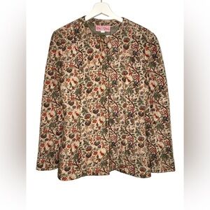 Vintage Oscar De La Renta Tapestry Jacket